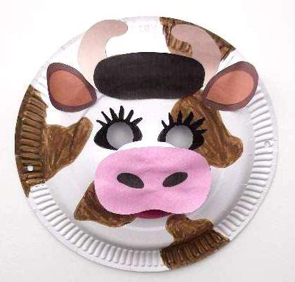 Craft Animal Paper Plate Masks