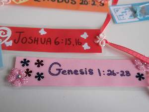 Bible book markers