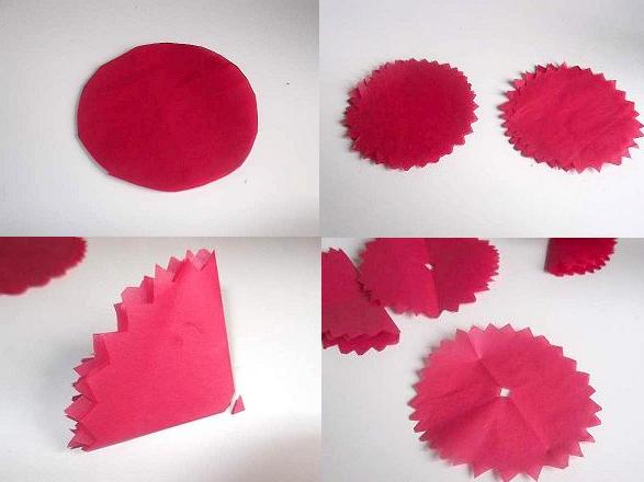 Make Tissue Paper Flowers