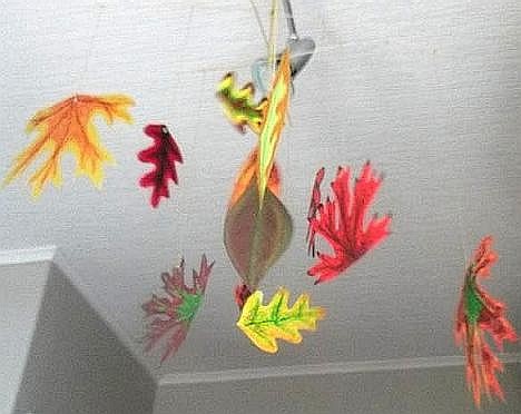 leaf mobile