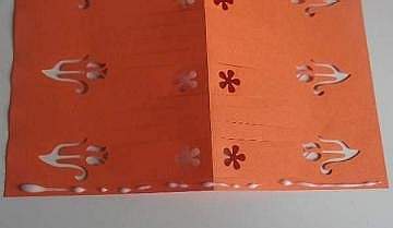 glueing paper lantern